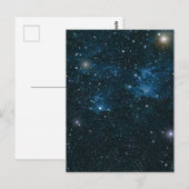 Carte Postale Galaxy espace extra-atmosphérique étoile ciel (Devant / Derrière)