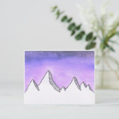 Carte postale Galaxy Mountain (Debout devant)