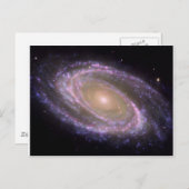 Carte Postale Galaxy Multionde M81 (Devant / Derrière)