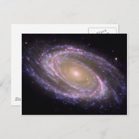 Carte Postale Galaxy Multionde M81 (Devant / Derrière)