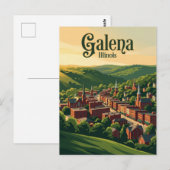 Carte Postale Galena Illinois (Devant / Derrière)