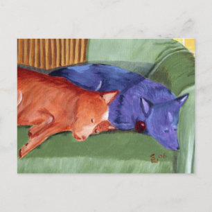 Carte Postale galerie de pommes de terre de canapé