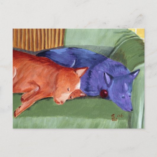 Carte Postale galerie de pommes de terre de canapé (Devant)