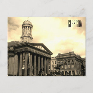 Carte Postale galerie glasgow art moderne