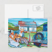 Carte Postale Galerie Grey : 50 Miles À Memphis (Devant / Derrière)