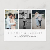 Carte Postale Galerie Multiphoto Enregistrer la date (Devant)