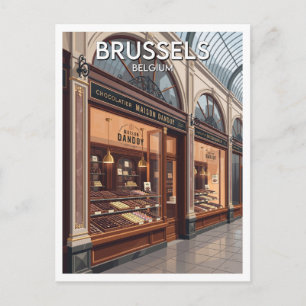 Carte Postale Galeries Royales Saint-Hubert Bruxelles Belgique