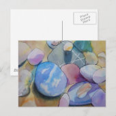 Carte Postale galets (Devant / Derrière)