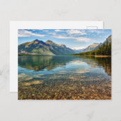 Carte Postale Galets dans le lac (Devant / Derrière)