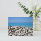 Carte Postale Galets et mer (Debout devant)