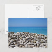 Carte Postale Galets et mer (Devant / Derrière)
