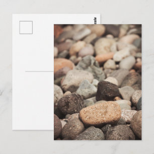 Carte Postale Galets sur la plage