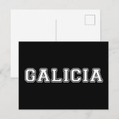 Carte Postale Galice (Devant / Derrière)