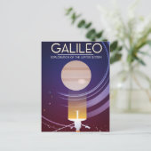Carte Postale Galileo - Exploration du système Jupiter (Debout devant)