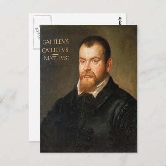 Carte Postale Galileo Galilei (Devant / Derrière)