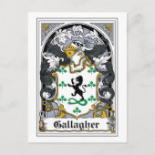 Carte Postale Gallagher Family Crest (Devant)