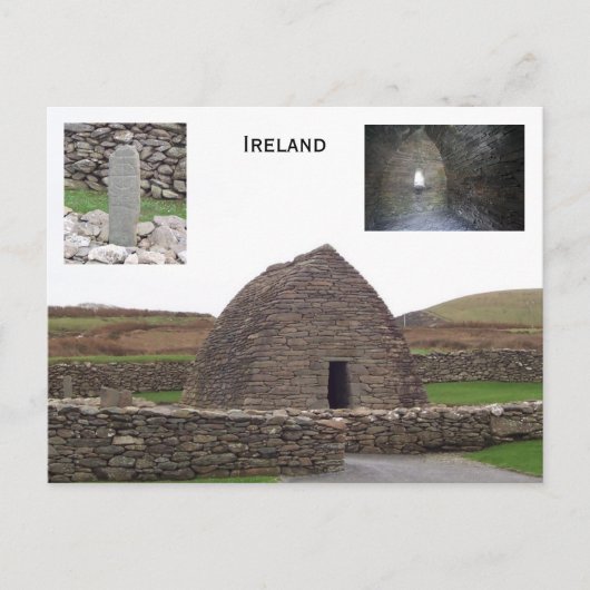 Carte Postale Gallarus Oratory, Kerry, Irlande (Devant)