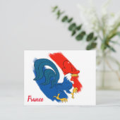 Carte postale Gallic Rooster (Debout devant)