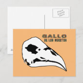Carte Postale Gallo De Los Muertos (Devant / Derrière)