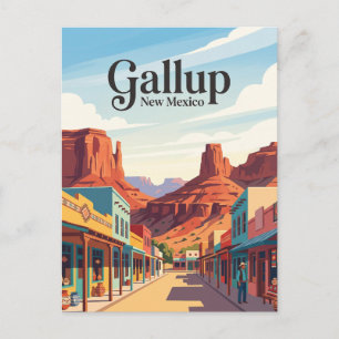 Carte Postale Gallup Nouveau-Mexique