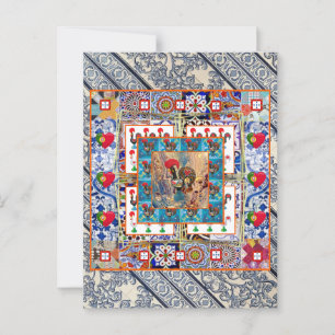 Carte Postale Galo de Barcelos, Portugal