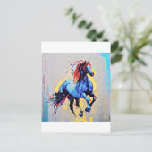 Carte Postale galop (Debout devant)