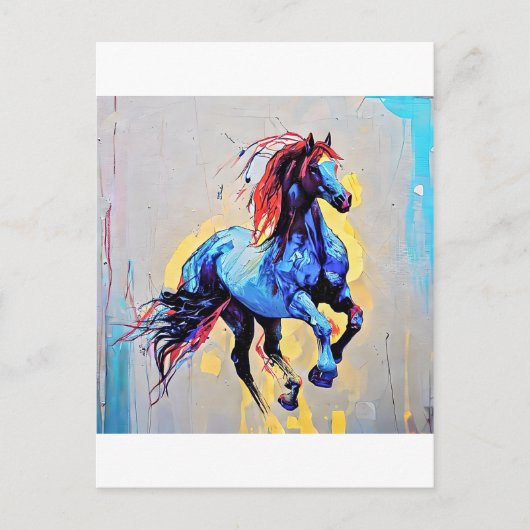 Carte Postale galop (Devant)