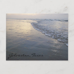 Carte Postale Galveston Beach Texas Travel