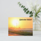 Carte postale Galveston Sunrise (Debout devant)