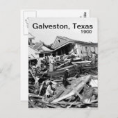 Carte Postale Galveston, Texas (Devant / Derrière)
