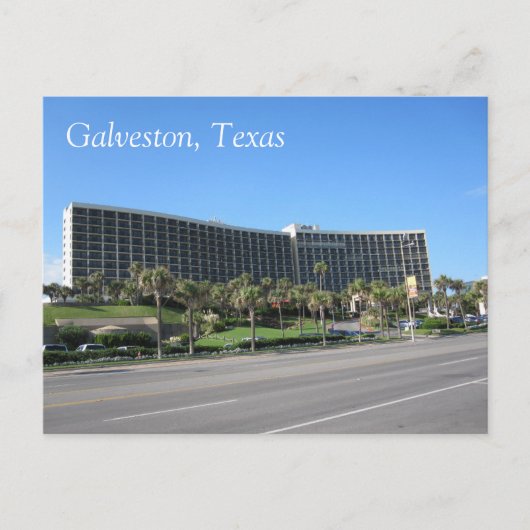 Carte Postale Galveston, Texas Postcard (Devant)