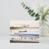 Carte postale Gambia Sunrise (Debout devant)