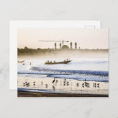 Carte postale Gambia Sunrise (Devant / Derrière)