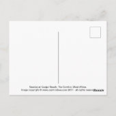 Carte postale Gambia Sunrise (Dos)