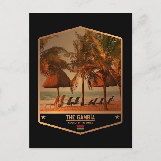 Carte Postale Gambie (Devant)