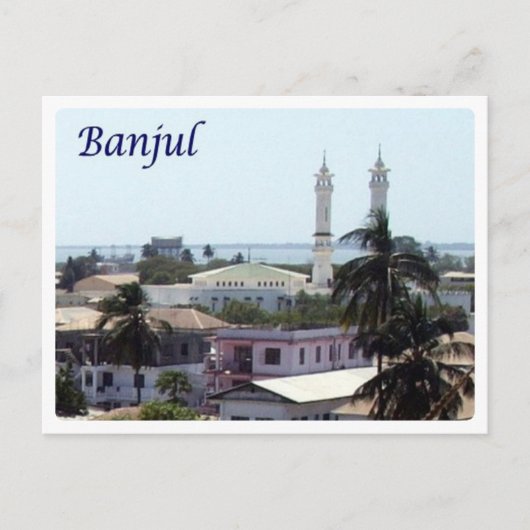 Carte Postale Gambie - Banjul - (Devant)