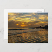 Carte postale Gambie Sunset (Devant / Derrière)