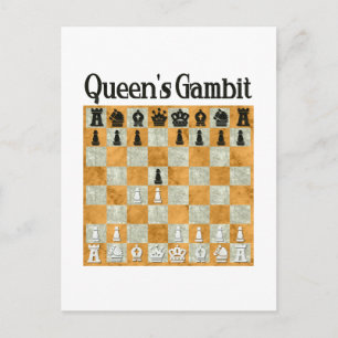 Carte Postale Gambit de la reine