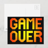 CARTE POSTALE GAME (Devant / Derrière)