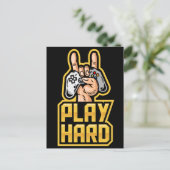 Carte Postale Gamer (Debout devant)