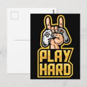 Carte Postale Gamer (Devant / Derrière)