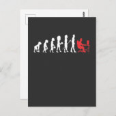 Carte Postale Gamer Evolution Funny Jeu Nerd PC Admin Gamer (Devant / Derrière)
