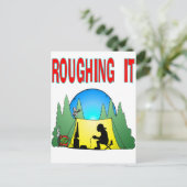 Carte Postale Gamer Roughing It (Debout devant)