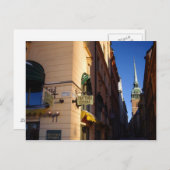 Carte Postale Gamla Stan Stockholm Collection (Devant / Derrière)