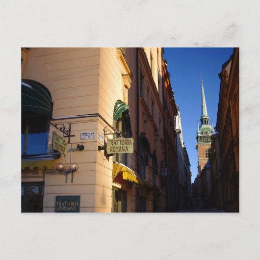 Carte Postale Gamla Stan Stockholm Collection (Devant)