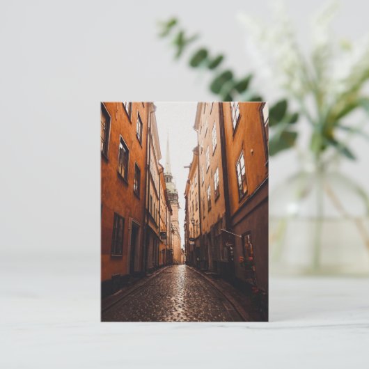 Carte Postale Gamla Stan, Stockholm, Suède (Debout devant)