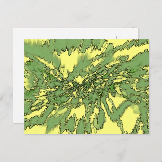 Carte Postale Gamma Burst (Devant / Derrière)