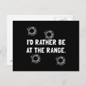 Carte Postale Gamme de canons (Devant / Derrière)