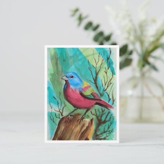 Carte Postale Gamme d'oiseaux (Debout devant)