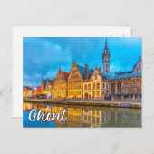 Carte Postale Gand, Belgique (Devant / Derrière)